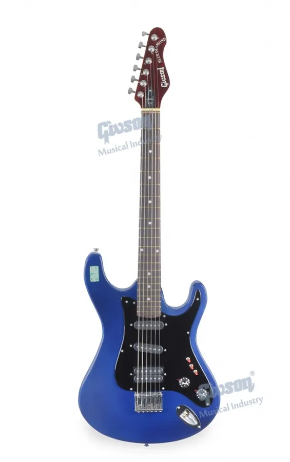 Givson Guitar Blue Diamond 6-Strings Electric Guitar