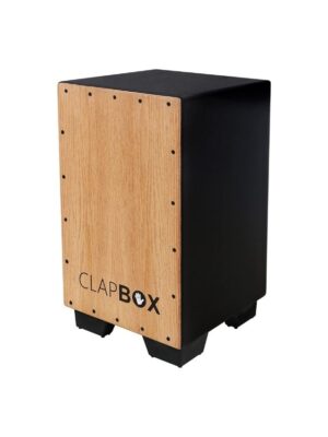 Clapbox Cajon CB11 -Black, Oak Wood