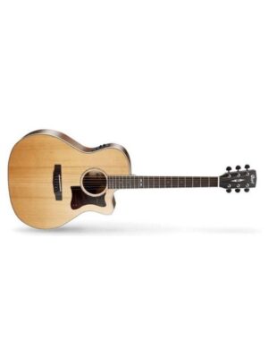 Cort Guitar GA5F-BW Grand Auditorium Cutaway Electro Acoustic Guitar