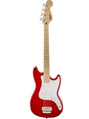 Fender Squier Bronco Bass 4 String Bass Guitar - Maple Fretboard