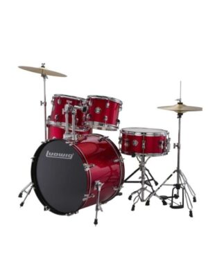 Ludwig Accent Fuse 5-Piece Acoustic Drum Kit With Hardware & Cymbals