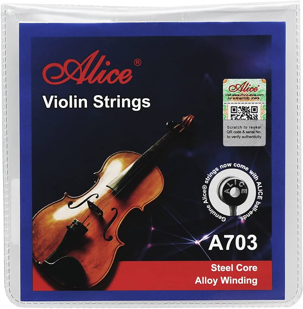 Alice Violin String Set E/a/d/g Violin Strings for Size 1/4 1/2 3/4 4/4 Set Ball