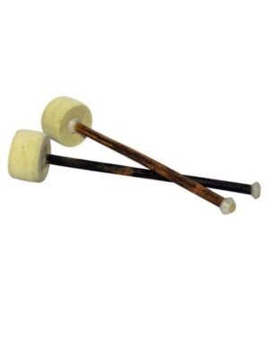 TM Wooden Shaft Brass Drum Beater