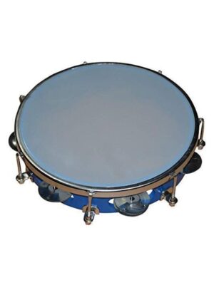 TM8 Inch Tambourine/Fibre Dafli Hand (Blue)