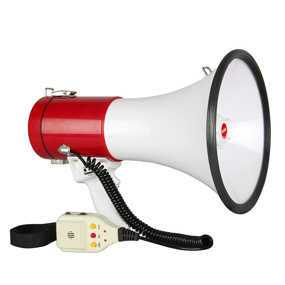 HW-66SF Professional PA Megaphone/USB/SD/AUX support and Rechargeable battery