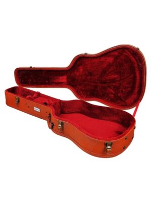 TM Acoustic Guitar Fight Case Brown GFC-BRN