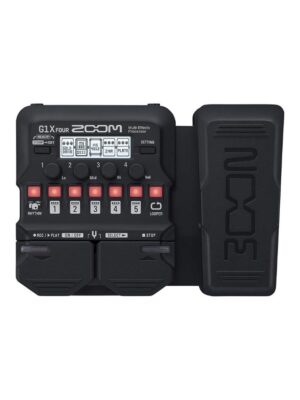 Zoom G1X Four Multi-effects Processor with Expression Pedal without adapter (Black)