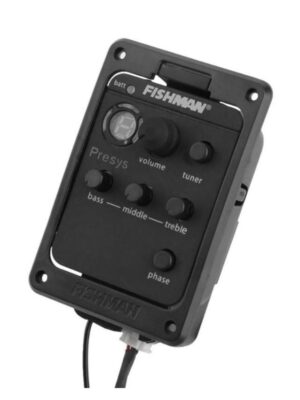 Fishman 101 Preamp Acoustic Guitar Equalizer Tuner Pickup