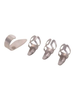 Pack of 4 Stainless Steel 1PCS Thumb  picks Plectrums Accessories