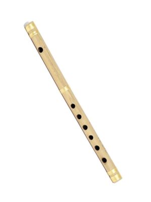 TM - Indian Bamboo 14 Inch Pipe Flute/Bansuri