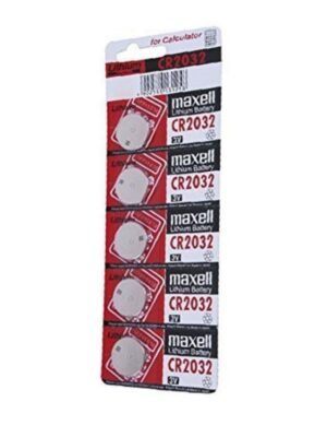 Maxell CR2032 Coin Type 3V Lithium Battery,% piece