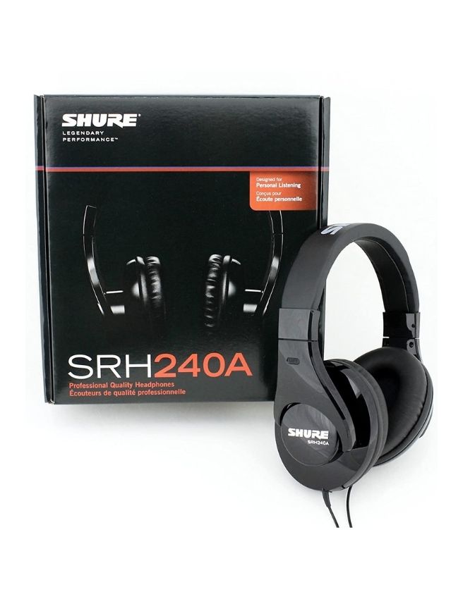 Shure SRH240A Professional Quality Headphone