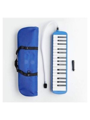 kaps 32 Key Blow Piano (Pianica) Portable Beginners Kids Gift (Blue)