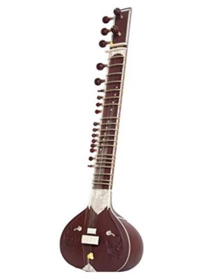 TM Kamaluddin Standard Single Tumba Sitar – Burgundy