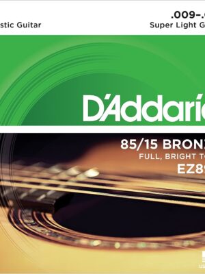 D'Addario 85/15 Bronze Acoustic Guitar Strings