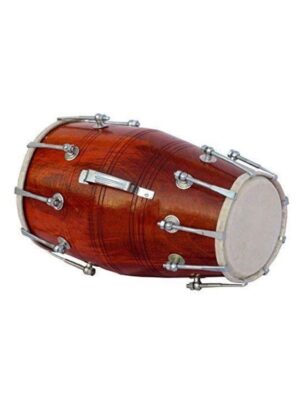 TM Handmade Wood Dholak Drum Nuts & Bolt Dholak