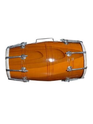 TM Handmade Wood Dholak Indian Drum Nuts N Bolt