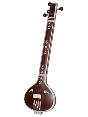 TM Deluxe Flat Back Tanpura With Gig Bag