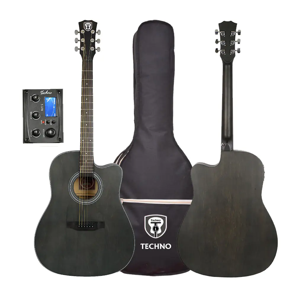 Techno Semi-Acoustic Guitar TM-41 EQ3