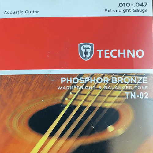 Techno Acoustic Guitar Strings  Set TN02