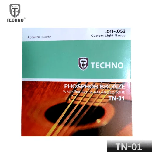 Techno Acoustic Guitar Strings Set TN 01