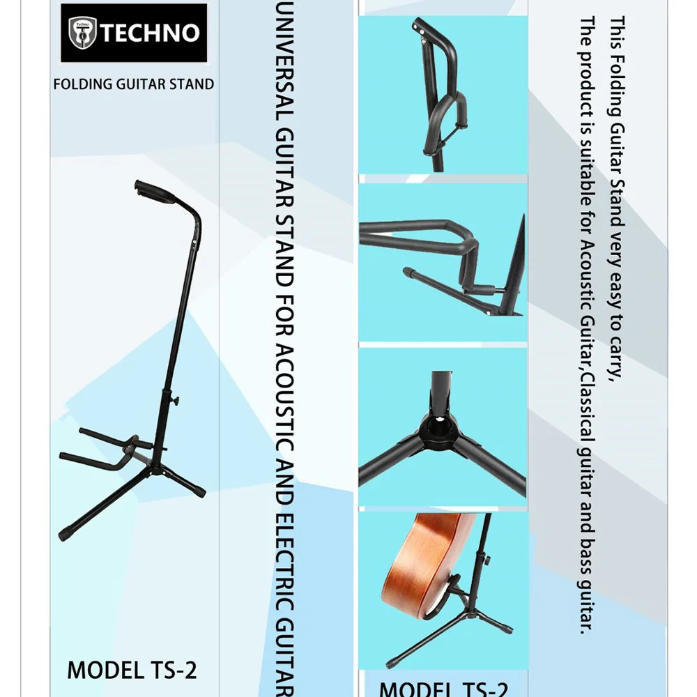 Techno Folding Guitar Stand TS -2