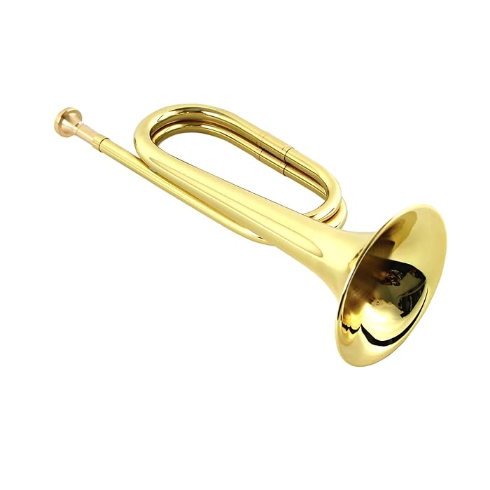 Military Emergency Bugle Cavalry Trumpet Brass Blowing Copper