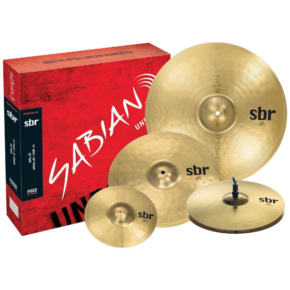 Sabian SBR5003G Cymbal SBR Three Prom Pack Set - 14inch x 16inch x 20inch