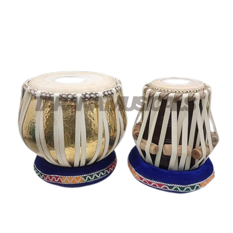 Ustad Kamluddin Tabla Jodi Brass handmade (2kg)