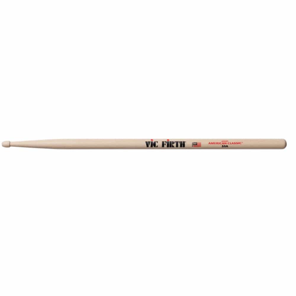 Vic Firth 55A American Series Drum Stick With Wooden Tip 5.0 (1)