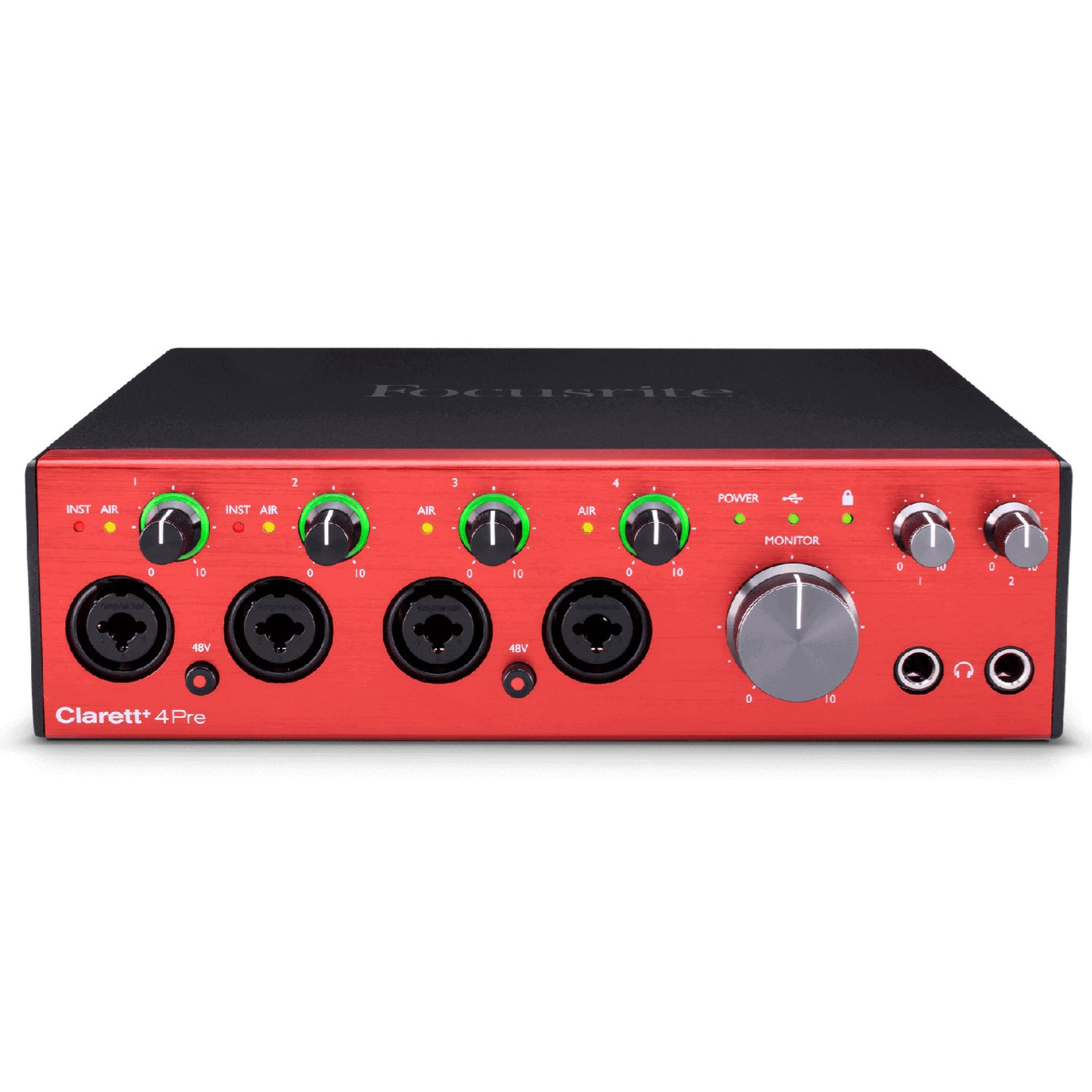 Focusrite Clarett Plus 4PRE 18 in 8out Audio Interface 4.5 (2)