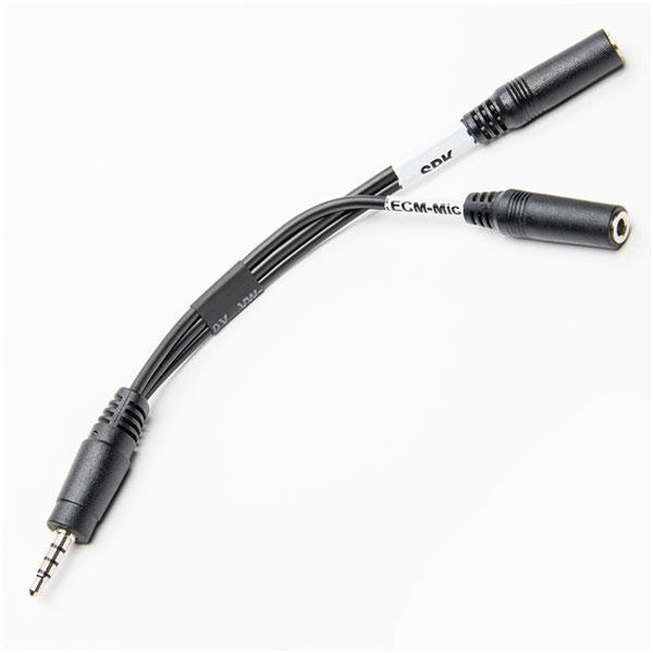 Azden HX-Mi TRRS Mic Headphone Cable for Smartphones & Tablets