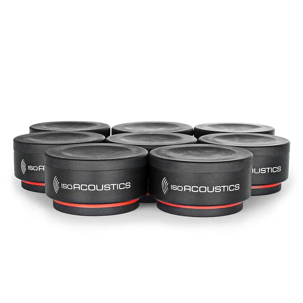 IsoAcoustics Iso Puck Mini Isolation Puck for Studio Monitors - Pack of 8
