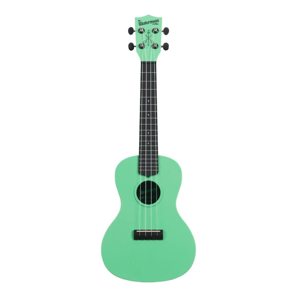 Kala KA-WMS-GN-C Waterman Concert Ukulele with Bag - Sea Foam Green - Sea Foam Green