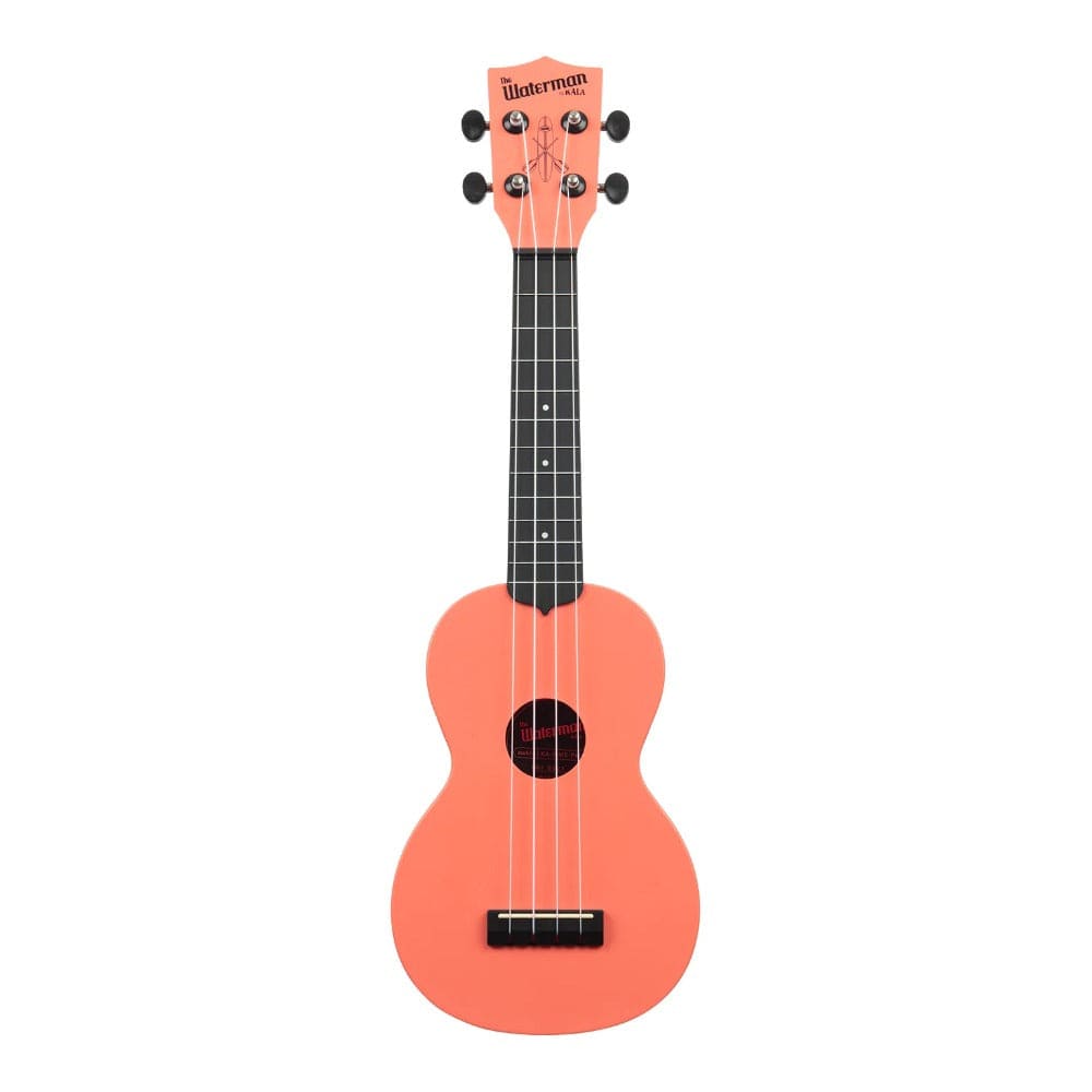 Kala KA-WMS-PK-S Waterman Soprano Ukulele with Bag - Pink Dusk - Pink Dusk