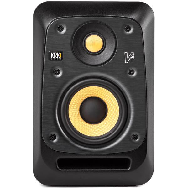 KRK Systems V4S4 4-inch Nearfield Active Studio Monitor - Single - Black