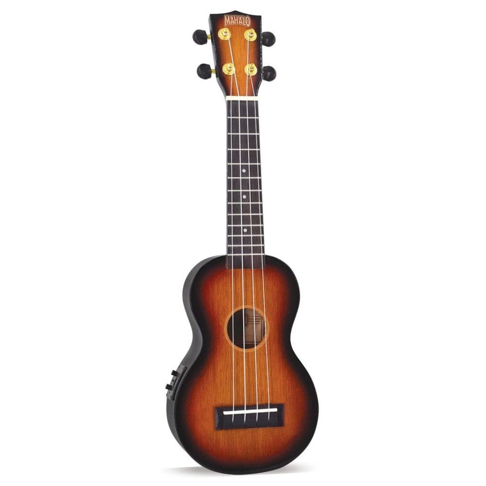 Mahalo MJ1VT Semi Electric Soprano Ukulele with Bag - 3 Tone Sunburst