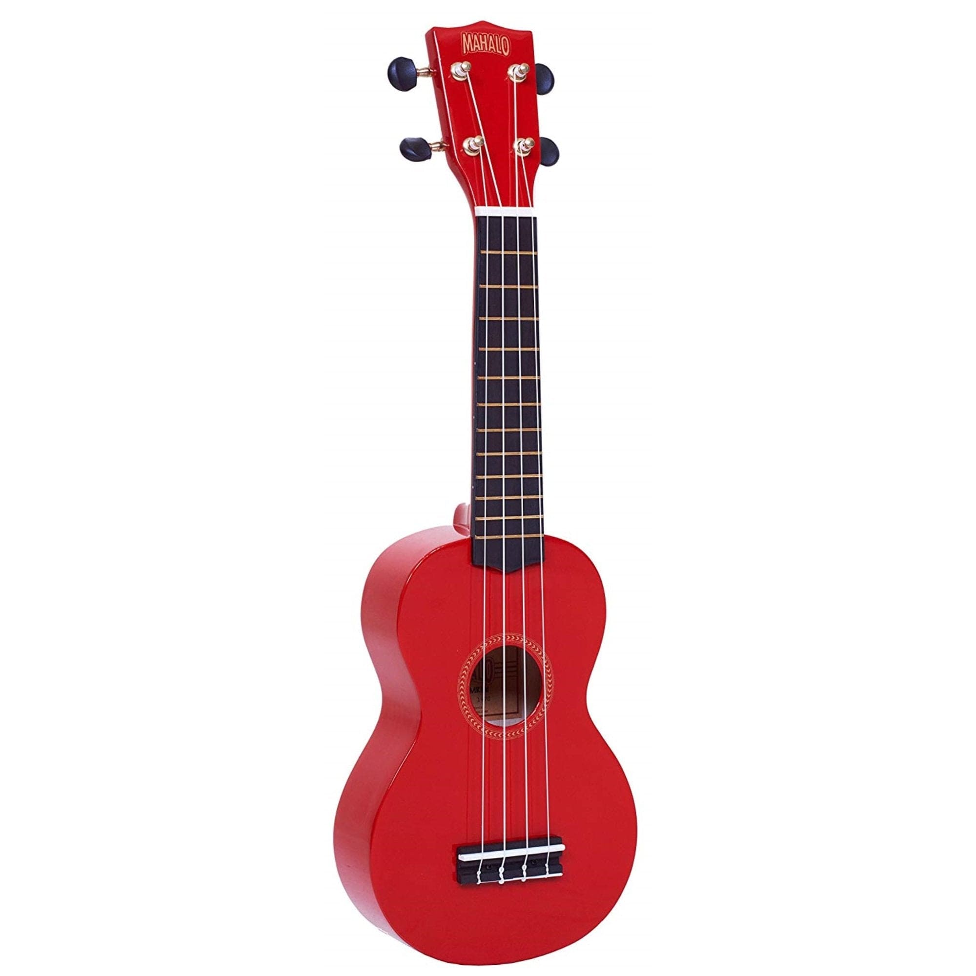 Mahalo MR1 Rainbow Series Soprano Ukulele With Bag - Red