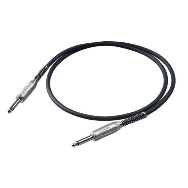 Proel BULK100LU10 Pre Made Instrument Cables – Black – Tarana Musical Store