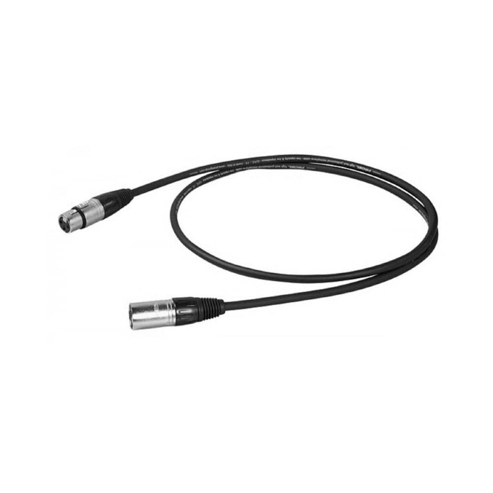 Proel STAGE275 XLR3FV - XLR3MV Microphone Cables - 3M