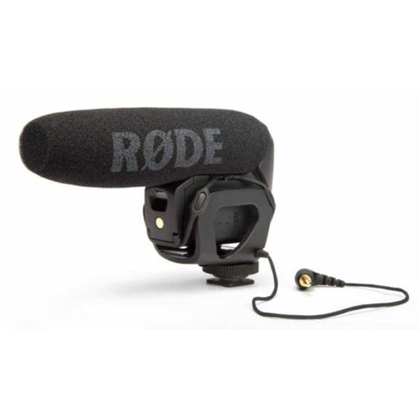 Rode VideoMic Pro With Rycote Lyre Shock Mount Compact Shotgun Condenser Microphone