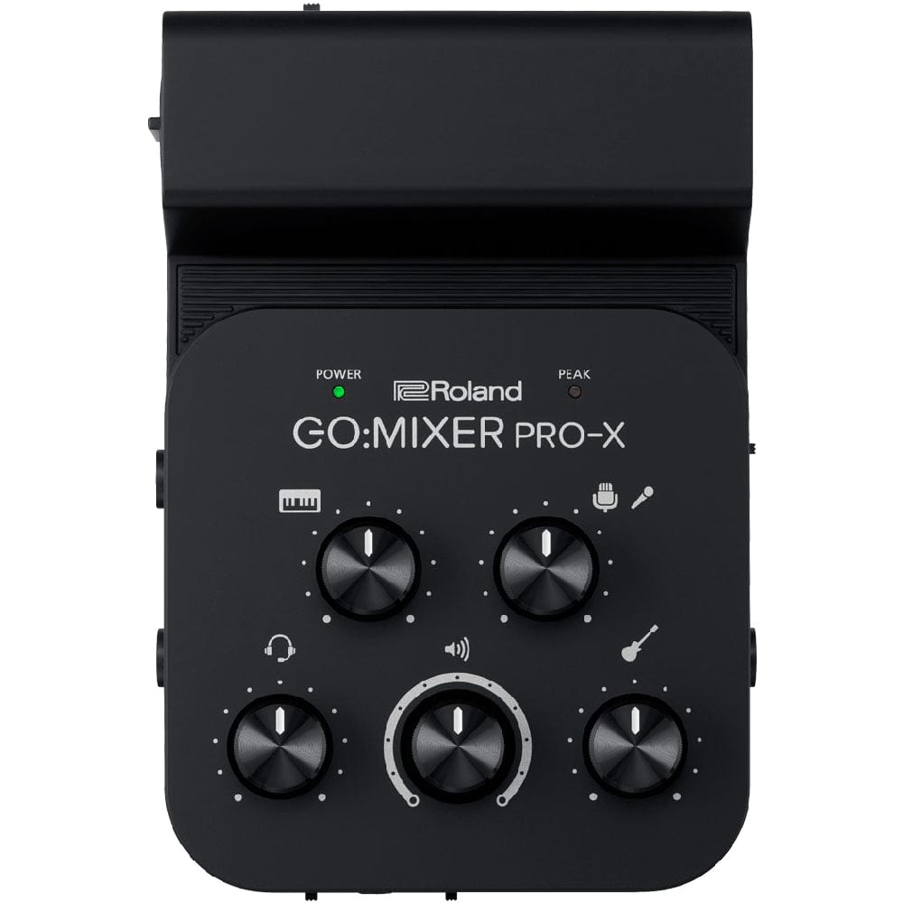 Roland Go Mixer Pro X Audio Mixer for Smartphones - Black