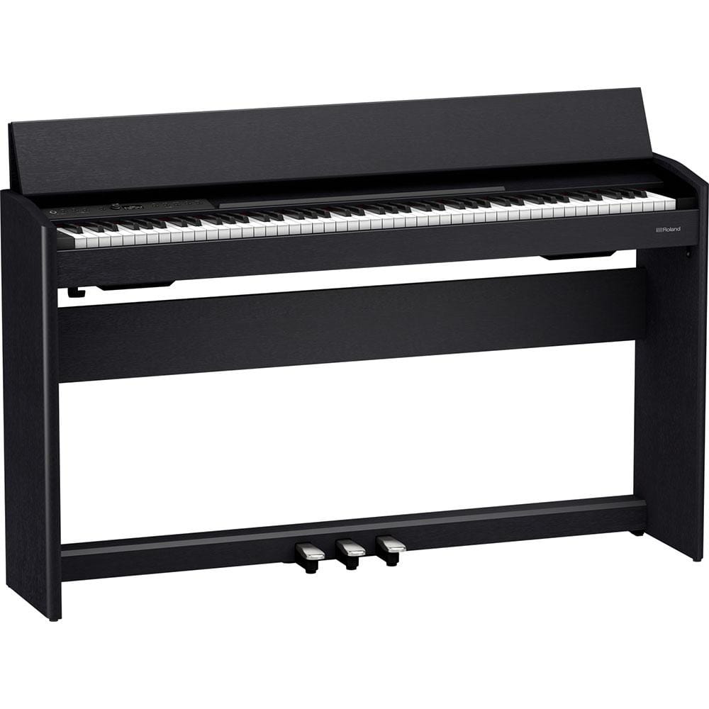 Roland F701 88 Keys Digital Piano - Contemporary Black / Piano with Stand