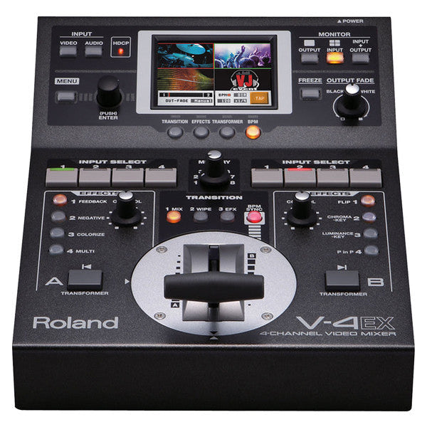 Roland V-4EX Four Channel Digital Video Mixer with Effects