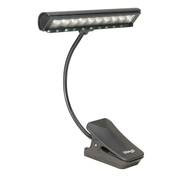Stagg MUS-LED 10-2 Multipurpose Clip-On and Free-Standing LED Lamp