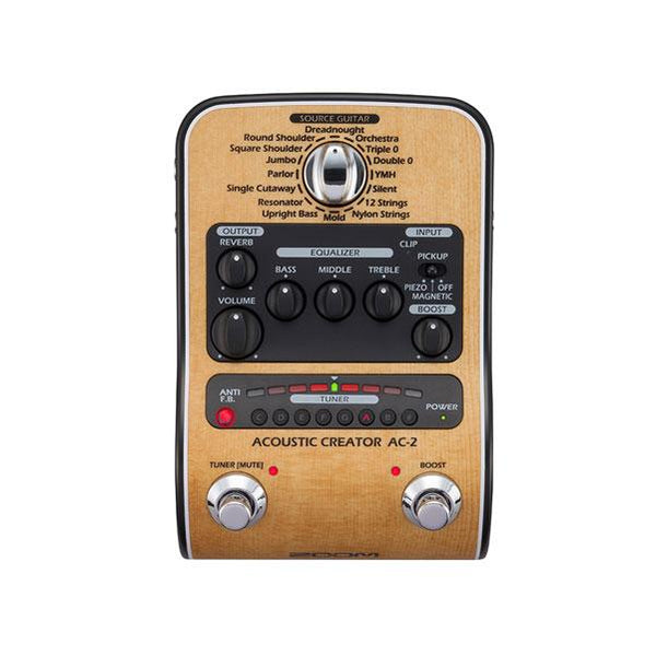 Zoom AC-2 Acoustic Creator Effect Pedal 5.0 (3)