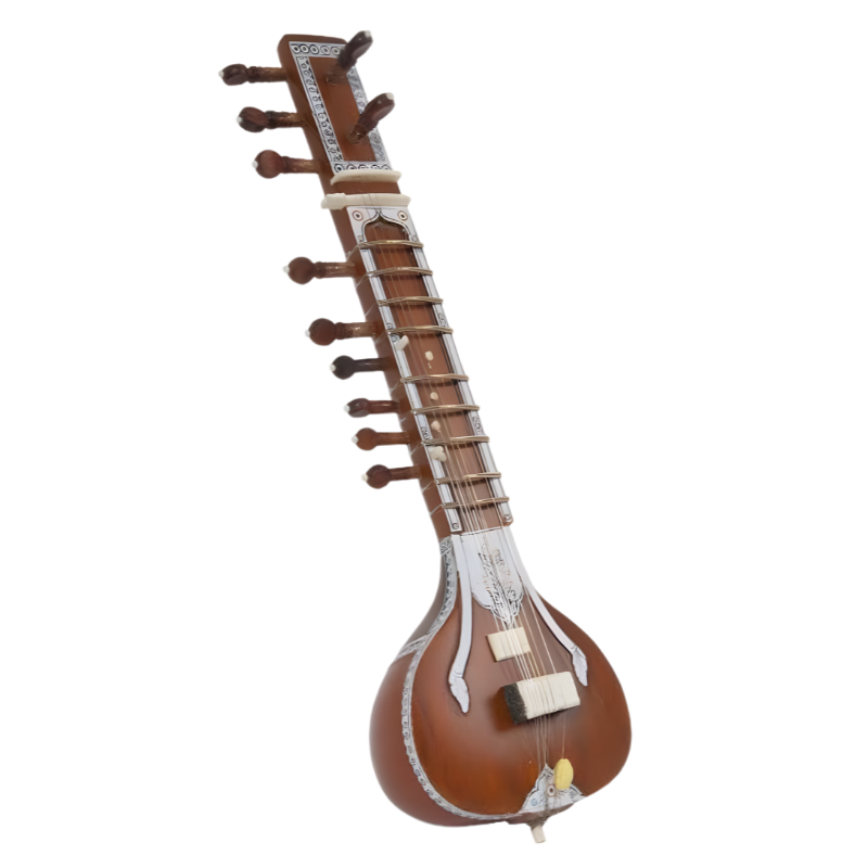 Ustad kamaluddin Dini Sitar (6 Inches)